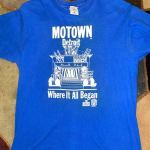 Vintage Detroit Motown Museum T Shirt 1998